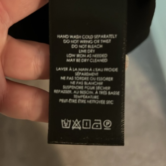 SOLD - EUC Anthropologie Black White Floral Dress - Size 6 - Picture 10 of 10